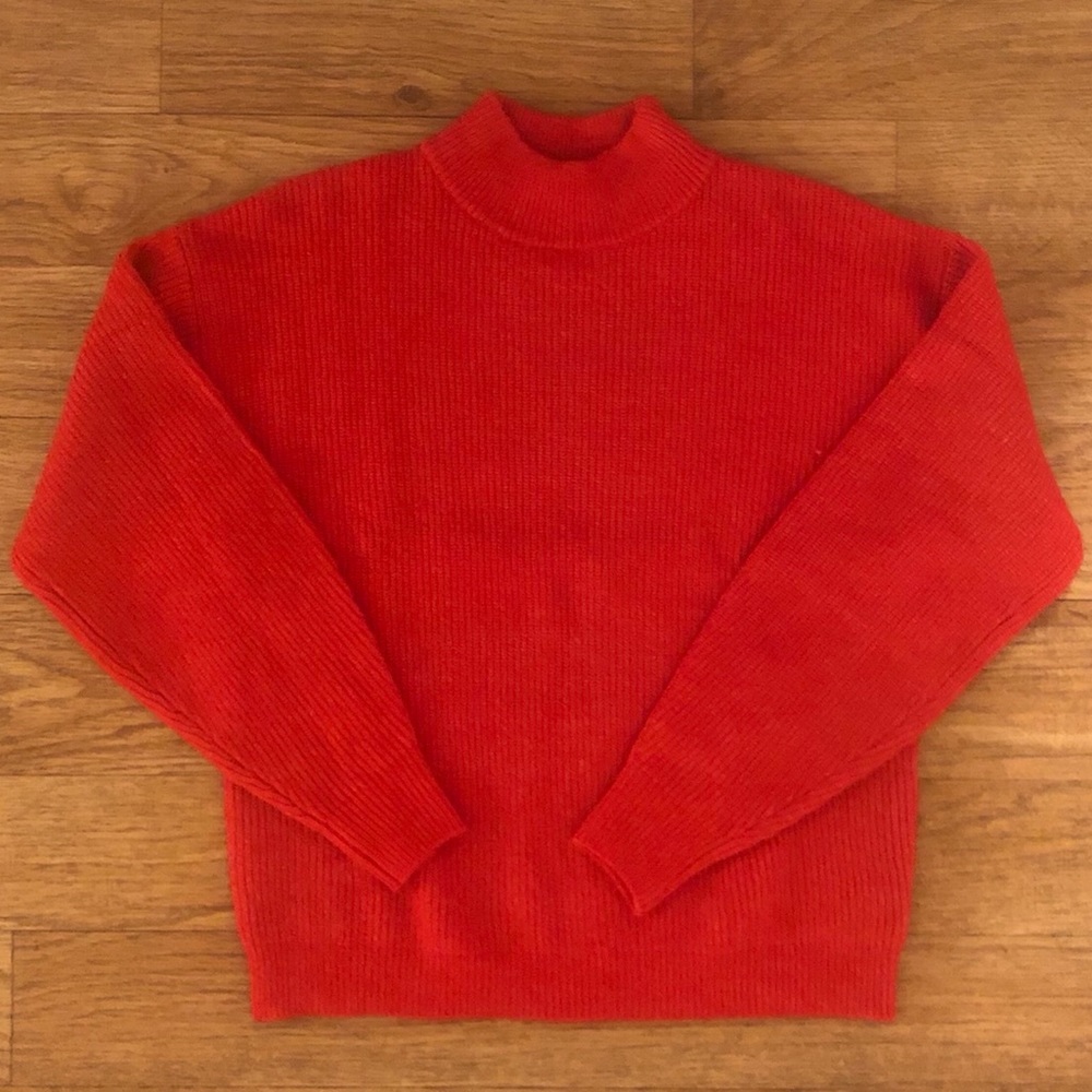 NWOT Oversized Red Sweater